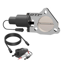 Load image into Gallery viewer, QTP 3in Bolt-On QTEC Electric Cutout Valve for Borla Exhausts - Single
