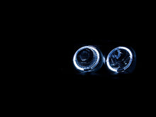 Load image into Gallery viewer, ANZO 1999-2006 Gmc Sierra 1500 Projector Headlights w/ Halo Black
