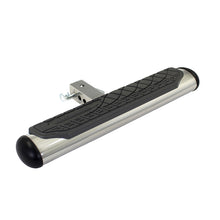 Load image into Gallery viewer, Go Rhino 4in Oval Hitch Step - Stainless
