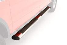 Load image into Gallery viewer, Lund 07-17 Chevy Silverado 1500 Crew Cab 6in. Oval Straight SS Nerf Bars - Polished
