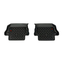 Load image into Gallery viewer, Rugged Ridge Floor Liner Rear Black 2018-2020 Jeep Wrangler JL 2 Dr
