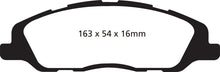 Load image into Gallery viewer, EBC 13-14 Ford Mustang 3.7 (A/T+Performance Pkg) Redstuff Front Brake Pads
