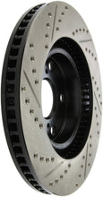 Load image into Gallery viewer, StopTech 07-09 Lexus ES 250/ES 300/ ES330/ES350 SportStop Slotted &amp; Drilled Left Front Rotor
