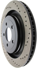 Load image into Gallery viewer, StopTech Cross Drilled Sport Brake Rotor - 2015 Ford Mustang - Rear Left
