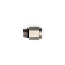 Load image into Gallery viewer, DeatschWerks 6AN ORB Male to M12 X 1.5 Metric Female (Incl O-Ring) - Anodized Matte Black
