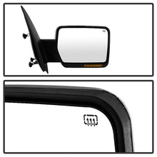 Load image into Gallery viewer, Xtune Ford F150 07-14 Power Heated Amber LED Signal OE Mirror Left MIR-03349EH-P-L
