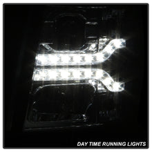 Load image into Gallery viewer, Spyder Chevy Silverado 1500 07-13 V2 Projector Headlights - LED DRL - Chrome PRO-YD-CS07V2-DRL-C

