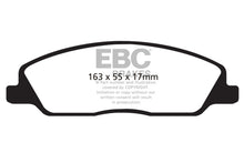 Load image into Gallery viewer, EBC 10-14 Ford Mustang 3.7 Redstuff Front Brake Pads
