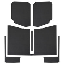Load image into Gallery viewer, DEI 20-22 Jeep Gladiator JT 4-Door Boom Mat Complete Headliner Kit - 7 Piece - Black Leather Look
