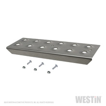 Load image into Gallery viewer, Westin 11in Step Plate w/screws (Set of 2)- Stainless Steel
