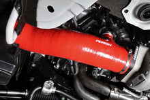 Load image into Gallery viewer, Perrin 2022+ Subaru WRX Red 3in Turbo Inlet Hose w/ Nozzle

