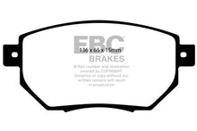 Load image into Gallery viewer, EBC 05-06 Nissan Altima 3.5 SE-R Greenstuff Front Brake Pads
