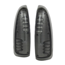 Load image into Gallery viewer, xTune Ford Superduty F250-F650 03-07 Amber LED Mirror Signal Lens - Smoke ACC-LED-FDSD99-MR-SM
