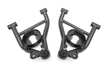 Load image into Gallery viewer, BMR 82-92 F-Body A-arms Lower DOM, Non-adj Delrin Bushings Spring Pocket - Black Hammertone
