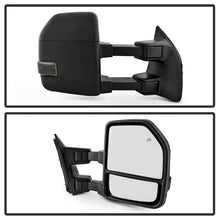 Load image into Gallery viewer, xTune 08-15 Ford F-250 SD Heated Adj LED Signal Power Mirror - Smoke (MIR-FDSD08S-G4-PW-SM-SET)
