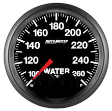 Load image into Gallery viewer, Autometer Elite 52mm 100-260 Degress F Water Temperature Peak and Warn Gauge w/ Electonic Control
