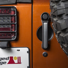 Load image into Gallery viewer, Rugged Ridge Door Handle Inserts Aluminum 07-18 Jeep Wrangler JKU 4 Door
