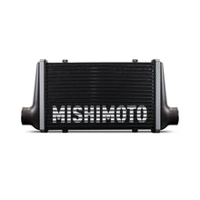 Load image into Gallery viewer, Mishimoto Universal Carbon Fiber Intercooler - Gloss Tanks - 450mm Silver Core - S-Flow - BL V-Band
