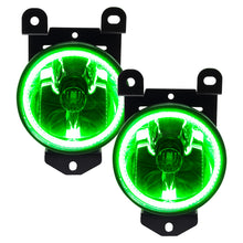 Load image into Gallery viewer, Oracle Lighting 01-06 GMC Yukon Denali Pre-Assembled LED Halo Fog Lights -Green
