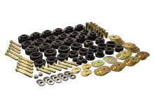 Load image into Gallery viewer, Energy Suspension 65-67 Chevrolet Biscayne/Bel Air/Caprice/Impala Body Mount Set w/ Hardware - Black
