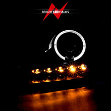 Load image into Gallery viewer, ANZO 2004-2008 Ford F-150 Projector Headlights w/ Halo and LED Black
