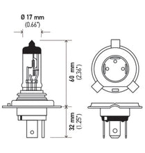 Load image into Gallery viewer, Hella Optilux H4 12V / 60/55W XY Xenon Yellow Bulb
