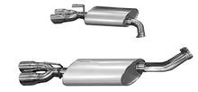 Load image into Gallery viewer, Kooks 14 Chevy SS LS3 6.2L OEM 3in Axleback Exhaust. w/and Quad 3in Slash Cut Pol Tips
