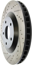 Load image into Gallery viewer, StopTech 04 &amp; 08 Cadillac XLR/XLR-V / 97-04 Chevy Corvette Slotted &amp; Drilled Front Right Rotor
