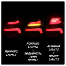 Load image into Gallery viewer, Spyder 12-14 Ford Focus 5DR LED Tail Lights - Red Clear (ALT-YD-FF12-LED-RC)
