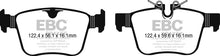 Load image into Gallery viewer, EBC 2016+ Jaguar F-Pace 2.0L TD (180) Ultimax2 Rear Brake Pads
