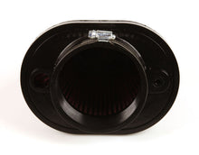 Load image into Gallery viewer, K&amp;N Universal Chrome Filter-Oval Tapered 4in Flg ID x 5.375in Base O/S W x 3.313in Top O/S W
