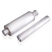 Load image into Gallery viewer, Stainless Works 2018+ Jeep Wrangler JL 304SS Factory Connect 2.5in Cat Back Exhaust System

