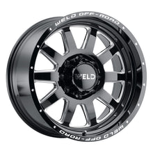 Load image into Gallery viewer, Weld Off-Road W102 20X9.0 Stealth 6X135 6X139.7 ET13 BS5.50 Gloss Black MIL 106.1
