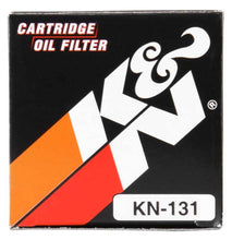 Load image into Gallery viewer, K&amp;N Suzuki / Hyosung 1.75in OD x .5in ID x 1.563in H Oil Filter
