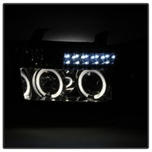 Load image into Gallery viewer, Spyder Toyota Tundra 07-13 Projector Headlights LED Halo LED Smke PRO-YD-TTU07-HL-SM
