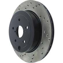 Load image into Gallery viewer, StopTech 08-17 Subaru WRX Cryo Drilled Sport Right Rear Rotor
