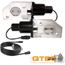 Load image into Gallery viewer, QTP 12-13 Ford Mustang Boss 302 Bolt-On QTEC Electric Cutout Valve - Single
