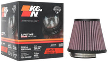 Load image into Gallery viewer, K&amp;N Universal Air Filter 2-7/8in Flange / 5-3/16in Base / 3-1/2in Top / 4-7/16in Height
