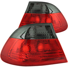Load image into Gallery viewer, ANZO 2000-2003 BMW 3 Series E46 Taillights Red/Smoke - Outer
