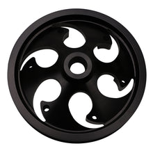 Load image into Gallery viewer, Wehrli 01-16 Chevrolet 6.6L Duramax Twin CP3 Pulley Deep Offset - Black Anodized Finish
