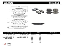 Load image into Gallery viewer, StopTech Performance 06-07 Mazdaspeed 6 Rear Brake Pads
