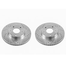 Load image into Gallery viewer, Power Stop 14-16 Mazda 3 Front Evolution Drilled &amp; Slotted Rotors - Pair
