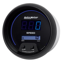 Load image into Gallery viewer, Autometer Cobalt Digital 85.7mm Black Electric Programable Speedometer
