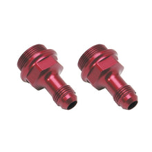 Load image into Gallery viewer, Russell Performance 7/8in -20 x -6 AN Male Flare Extended (2 pcs.) (Red/Blue)
