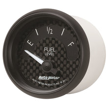 Load image into Gallery viewer, Autometer GT Series 52mm Short Sweep Electronic 240-33 ohms Fuel Level (For use w/ 3262)
