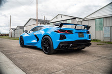 Load image into Gallery viewer, Corsa 20-23 Chevrolet Corvette C8 RWD 3in Track Cat-Back Delete Exhaust w/4.5in CF Black PVD Tips
