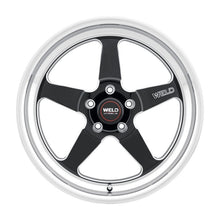 Load image into Gallery viewer, Weld S155 17x5 Ventura Drag 5x114.3 ET-21 BS2.18 Gloss BLK MIL DIA 78.1
