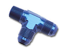 Load image into Gallery viewer, Russell Performance -6 AN to 1/4in NPT Flare to Pipe Tee On Run Fitting
