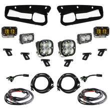 Load image into Gallery viewer, Baja Designs 21-22 Ford Bronco w/Steel Bumper S2 SAE Sportsmen Fog Pocket Light Kit - Amber
