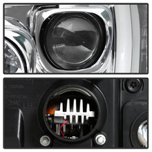 Load image into Gallery viewer, Spyder Platinum Ford F250/350/450 05-07 High-Power LED Module Proj. Headlights-Chrome (PRO-YD-FS05V2

